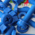20x Blue Pan Head, (PP), M5 x 20mm, Plastic Bolts, Nuts & Washers - Screws
