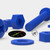 20x Blue Pan Head, (PP), M4 x 40 mm, Plastic Bolts, Nuts & Washers - Screws