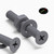 20x Grey PP Countersunk Plastic Screws & Bolts M3 x 20mm, Nuts & Washers