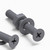 20x Grey, Countersunk Cross Head, (PP), M3 x 20 mm, Plastic Bolts, Nuts & Washers - Screws