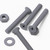 20x Grey PP Countersunk Plastic Screws & Bolts M3 x 20mm, Nuts & Washers