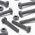 20x Grey PP Pan Head Cross Plastic Screws & Bolts M6 x 40mm, Nuts & Washers
