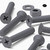 20x Grey, Countersunk Cross Head, (PP), M6 x 40 mm, Plastic Bolts, Nuts & Washers - Screws