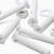 20x White PP Countersunk Plastic Screws & Bolts M3 x 20mm, Nuts & Washers