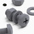 20x Grey PP Pan Head Cross Plastic Screws & Bolts M6 x 20mm, Nuts & Washers