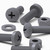 20x Grey PP Pan Head Cross Plastic Screws & Bolts M6 x 20 mm, Nuts & Washers