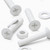 20x White, Countersunk Cross Head, (PP), M4 x 20mm, Plastic Bolts, Nuts & Washers - Screws