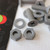 20x Grey, Countersunk Cross Head, (PP), M6 x 20 mm, Plastic Bolts, Nuts & Washers - Screws