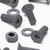 20x Grey PP Countersunk Plastic Screws & Bolts M8 x 20mm, Nuts & Washers