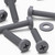 20x Grey, Pan Cross Head, (PP), M4 x 20mm, Plastic Bolts, Nuts & Washers - Screws