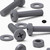 20x Grey, Pan Cross Head, (PP), M4 x 20 mm, Plastic Bolts, Nuts & Washers - Screws