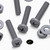 20x Grey, Pan Cross Head, (PP), M4 x 20 mm, Plastic Bolts, Nuts & Washers - Screws