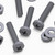 20x Grey PP Pan Head Cross Plastic Screws & Bolts M4 x 20mm, Nuts & Washers