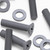 20x Grey, Countersunk Cross Head, (PP), M5 x 20mm, Plastic Bolts, Nuts & Washers - Screws