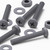 20x Grey, Pan Cross Head, (PP), M3 x 20mm, Plastic Bolts, Nuts & Washers -Screws