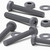 20x Grey PP Pan Head Cross Plastic Screws & Bolts M3 x 20mm, Nuts & Washers