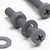 20x Grey PP Pan Head Cross Plastic Screws & Bolts M3 x 20mm, Nuts & Washers