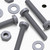 20x Grey, Pan Cross Head, (PP), M3 x 20 mm, Plastic Bolts, Nuts & Washers - Screws