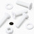 20x White, Countersunk Cross Head, (PP), M6 x 20 mm, Plastic Bolts, Nuts & Washers - Screws