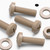 5x Natural PEEK Pan Head Plastic Screws & Bolts M6 x 20mm, Nuts & Washers