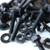 20x Black, Countersunk Cross Head, (PP), M4 x 20mm, Plastic Bolts, Nuts & Washers - Screws