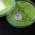 2x Acrylic 60mm + 15mm Diameter Bullseye Spirit Bubble Level, Round, Green