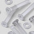 20x Clear Acrylic Countersunk Screws & Bolts M6 x 40 mm, Nuts & Washers