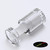 4x Clear Standoffs, Polished Glass Like, Acrylic, Size 19 mm x 25 mm