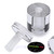 4x Clear Acrylic Standoffs 25x25mm, Sign Spacers, Wall Mount Panel Supports