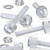 60x Clear Plastic Acrylic Thumbscrews, M3 x 20mm, slotted + knurled, Nuts, Washers & Bolts