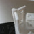 4x Angled L Hinge Brackets, White Acrylic + 20x Bolts