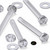 60x Clear Acrylic Pan Head Plastic Screws & Bolts M3 x 25mm, Nuts & Washers