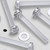 60x Clear Acrylic, Pan Cross Head, M3 x 25 mm, Plastic Bolts, Nuts & Washers - Screws