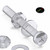 60x Clear Acrylic, Pan Cross Head, M3 x 25mm, Plastic Bolts, Nuts & Washers - Screws
