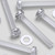 60x Clear Acrylic Pan Head Plastic Screws & Bolts M3 x 25mm, Nuts & Washers