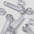 60x Clear Acrylic Pan Head Plastic Screws & Bolts M6 x 30mm, Nuts & Washers