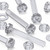 60x Clear Acrylic Pan Head Plastic Screws & Bolts M4 x 30mm, Nuts & Washers