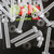 60x Clear Acrylic, Pan Head, M4 x 30mm, Plastic Bolts, Nuts & Washers - Screws