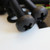 20x Black, Pan Cross Head, (PP), M8 x 40mm, Plastic Bolts, Nuts & Washers -Screws