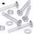 50x Clear Acrylic, Countersunk Cross Head, M4 x 30mm, Plastic, Bolts, Nuts & Washers - Screws 50x Clear Acrylic, Countersunk Cross Head, M4 x 30mm, Plastic, Bolts, Nuts & Washers - Screws