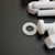 20x White, Pan Cross Head, (PP), M5 x 40mm, Plastic Bolts, Nuts & Washers -Screws