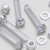 60x Clear Acrylic Pan Head Plastic Screws & Bolts M5 x 30 mm, Nuts & Washers
