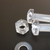 60x Clear Acrylic, Pan Head, M5 x 30mm, Plastic Bolts, Nuts & Washers - Screws
