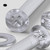 50x Clear Acrylic, Countersunk Cross Head, M3 x 25 mm, Plastic Bolts, Nuts & Washers - Screws
