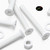 20x White PP Countersunk Plastic Screws & Bolts M5 x 40mm, Nuts & Washers