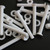 20x White, Countersunk Cross Head, (PP), M5 x 40mm, Plastic Bolts, Nuts & Washers - Screws