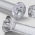 50x Clear Acrylic Countersunk Screws & Bolts M3 x 16 mm, Nuts & Washers