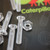 50x Clear Acrylic, Countersunk Cross Head, M3 x 16mm, Plastic, Bolts, Nuts & Washers - Screws