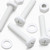 20x White PP Pan Head Plastic Screws & Bolts M8 x 40mm, Nuts & Washers