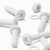 20x White PP Pan Head Plastic Screws & Bolts M8 x 40mm, Nuts & Washers
